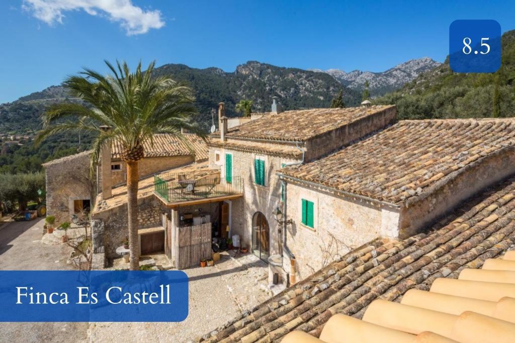 stone finca with valley views and a quiet terrace