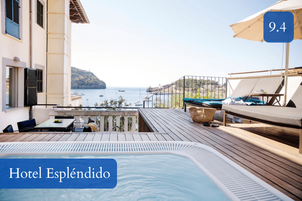 promenade-facing terrace and tiered sea-view pools