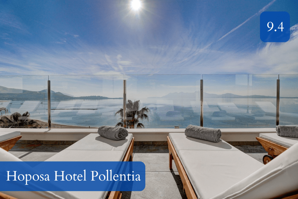 panoramic terrace over Pollensa Bay