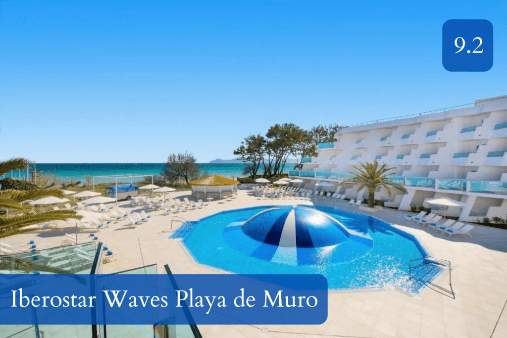 beachside pool area with children’s Aquafun section