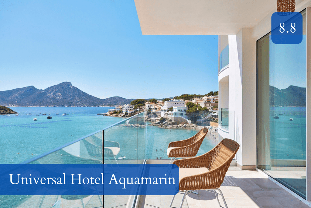 sea-facing terrace overlooking Sa Dragonera