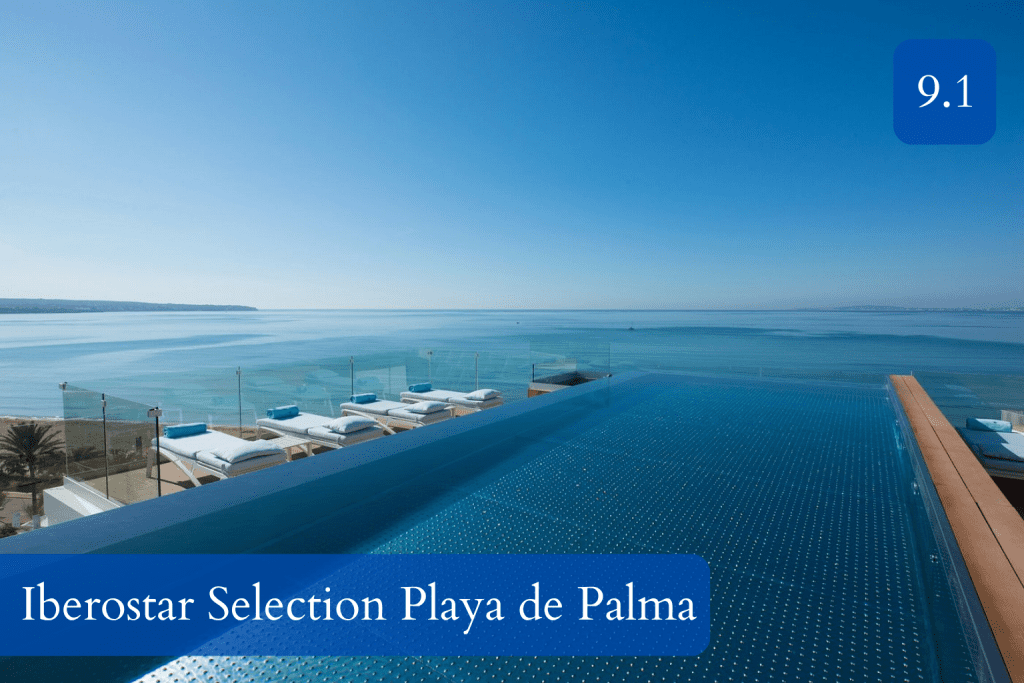 upscale beachfront hotel with rooftop and sea views