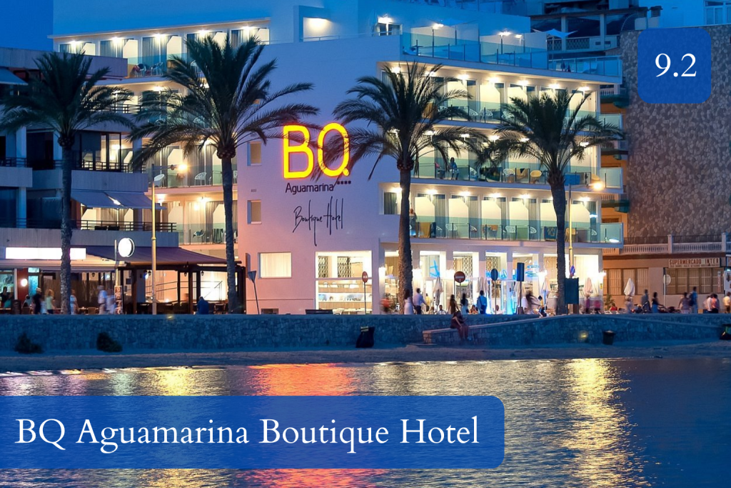 seafront boutique-style hotel overlooking Cala Estancia