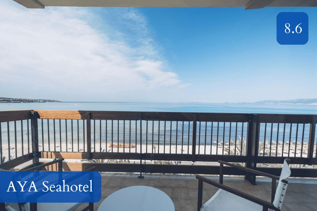 adults-only beachfront terrace facing Playa de Palma