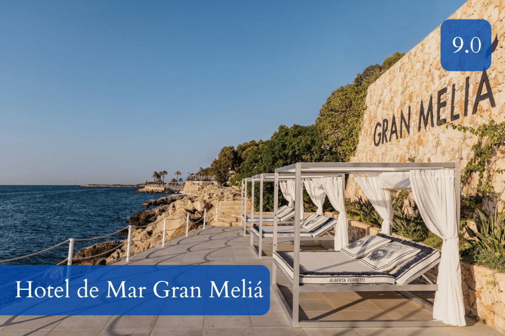 adults-only terraces above a small cove in Illetas