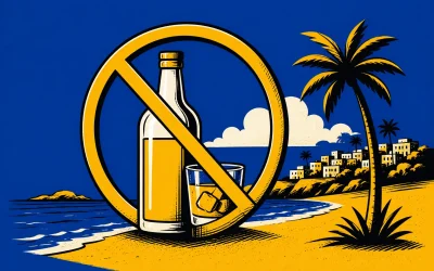 czy można pić alkohol na plaży na Majorce