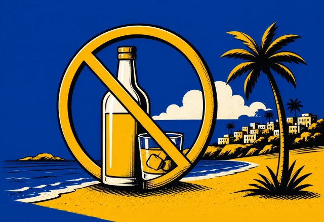 czy można pić alkohol na plaży na Majorce