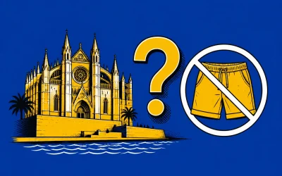 Czy w katedrze w Palmie można nosić krótkie spodenki?