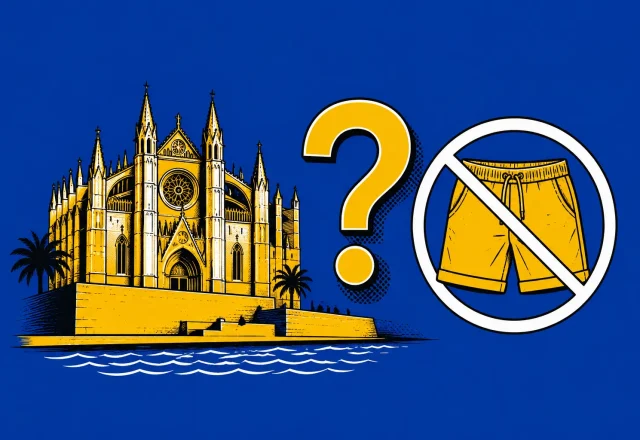 Czy w katedrze w Palmie można nosić krótkie spodenki?