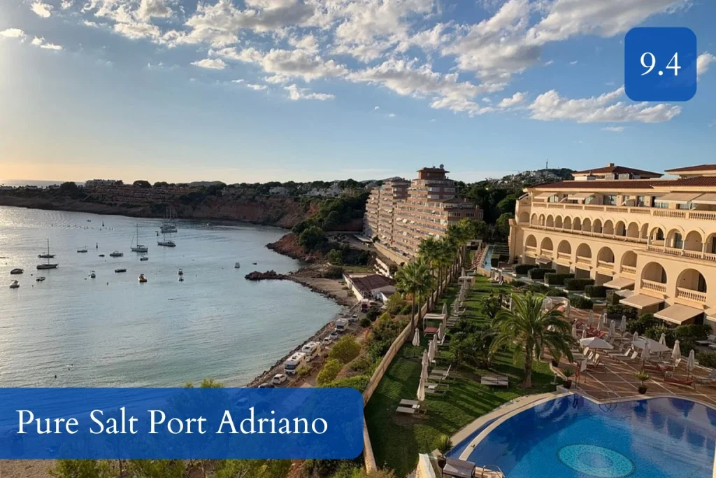Bay view with pool at Pure Salt Port Adriano in Santa Ponsa, Mallorca