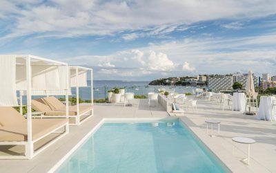 Reverence Mare Hotel Palmanova sea view from swimming pool
