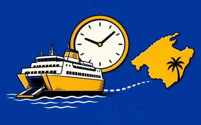 Wie lange fährt die Fähre nach Mallorca?