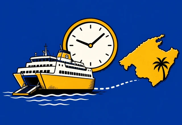 Wie lange fährt die Fähre nach Mallorca?