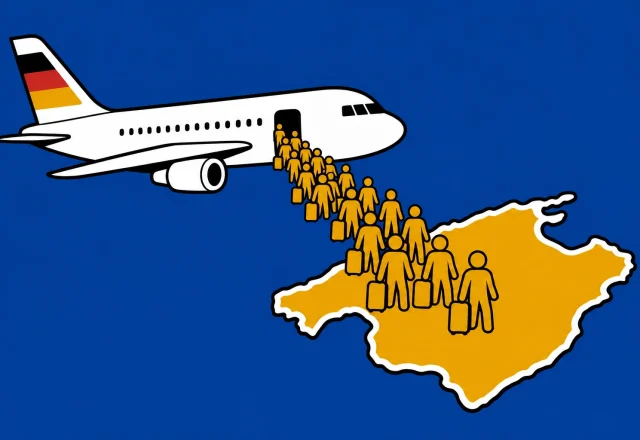 Wie viele deutsche Touristen kommen nach Mallorca?