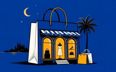 night shopping in palma de mallorca