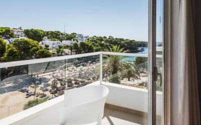 view from Grupotel Rocador Hotel, Cala Gran Beach Mallorca